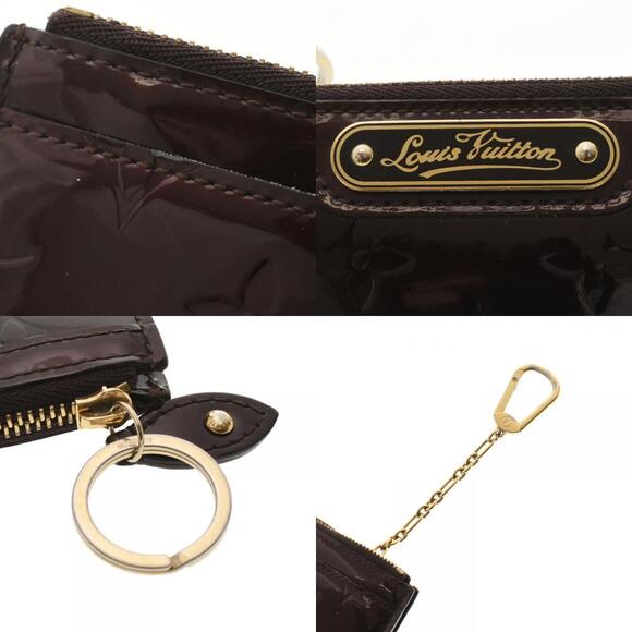 Louis Vuitton Vernis Patent Pochette NM Amarante Purple Wallet - Picture 10 of 12